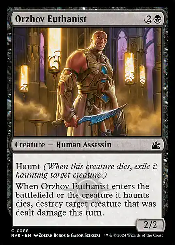 Orzhov Euthanist - rvr Spoiler