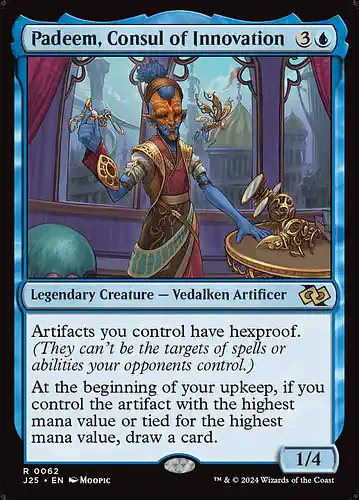 Padeem, Consul of Innovation - j25 Spoiler
