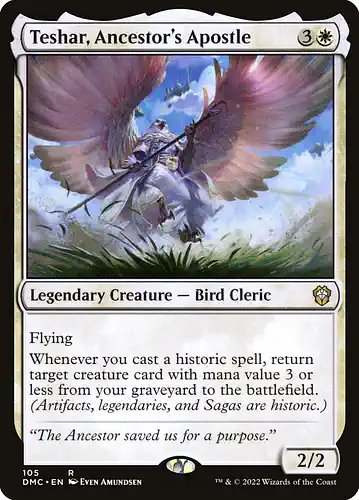 Teshar, Ancestor's Apostle - dmc Spoiler