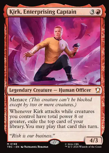Kirk, Enterprising Captain - trc Spoiler