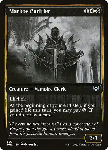 Markov Purifier - dbl Spoiler