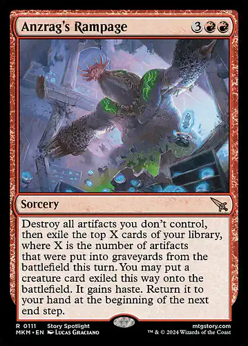 Anzrag's Rampage - mkm Spoiler