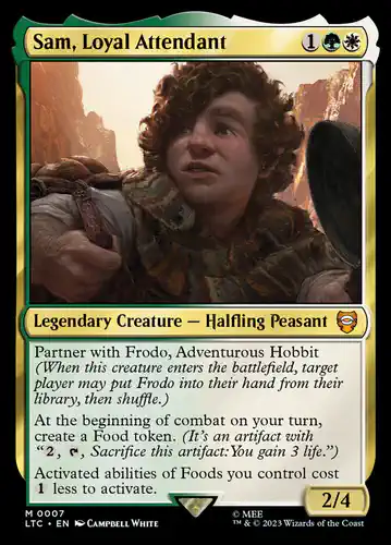 Sam, Loyal Attendant - ltc Spoiler