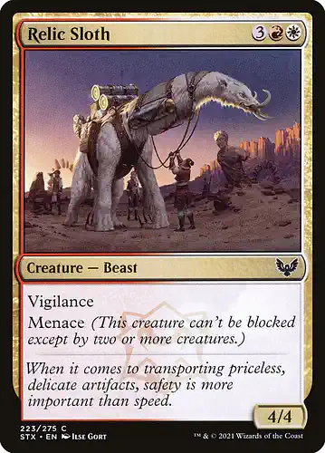 Relic Sloth - stx Spoiler
