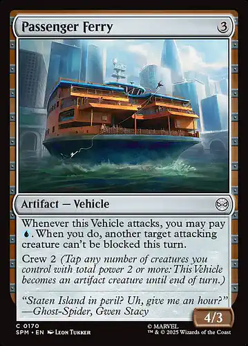 Passenger Ferry - spm Spoiler