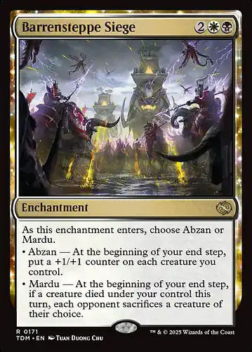 Barrensteppe Siege - tdm Spoiler