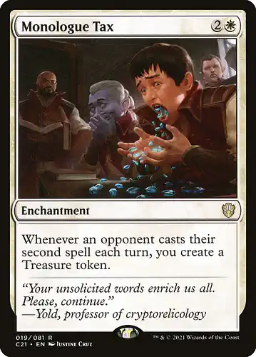 Monologue Tax - c21 Spoiler