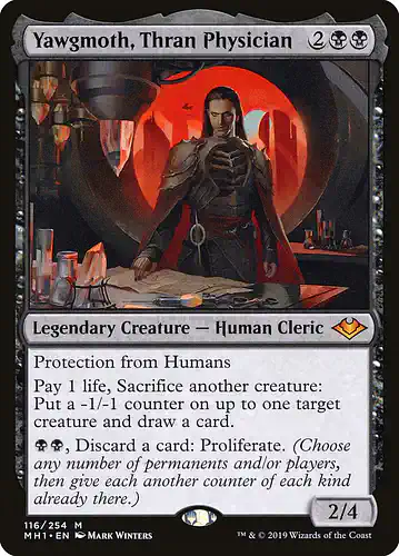 Yawgmoth, Thran Physician - mh1 Spoiler
