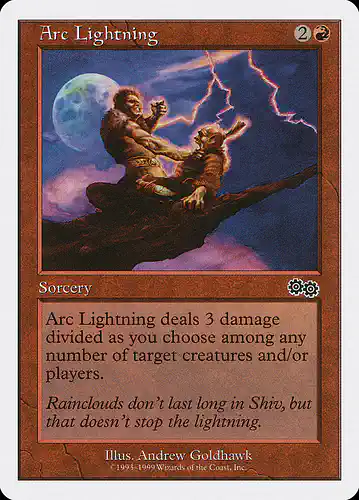 Arc Lightning - brb Spoiler