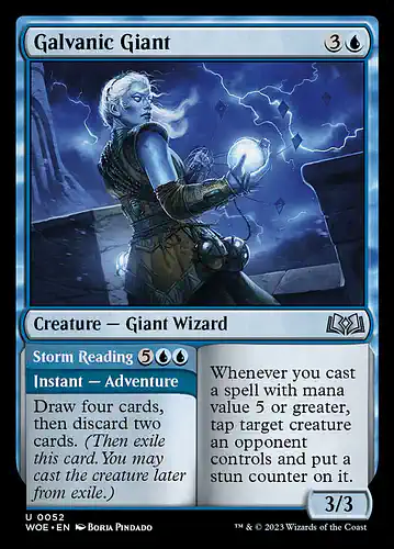 Galvanic Giant - woe Spoiler
