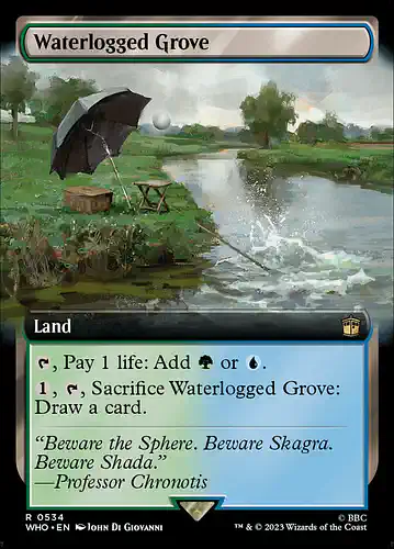 Waterlogged Grove - who Spoiler