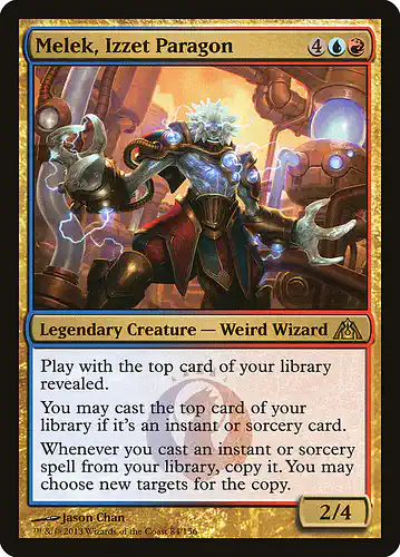 Melek, Izzet Paragon - dgm Spoiler