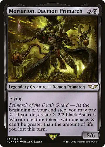 Mortarion, Daemon Primarch - 40k Spoiler