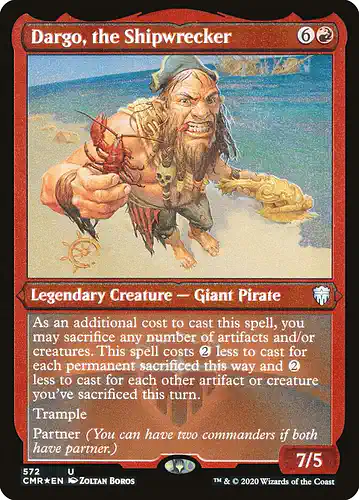 Dargo, the Shipwrecker - cmr Spoiler