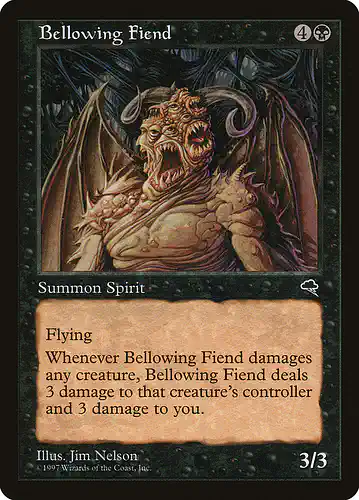 Bellowing Fiend - tmp Spoiler