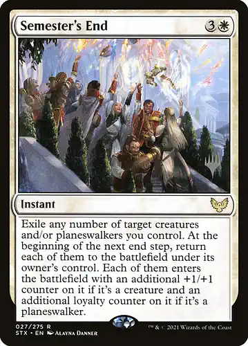Semester's End - stx Spoiler