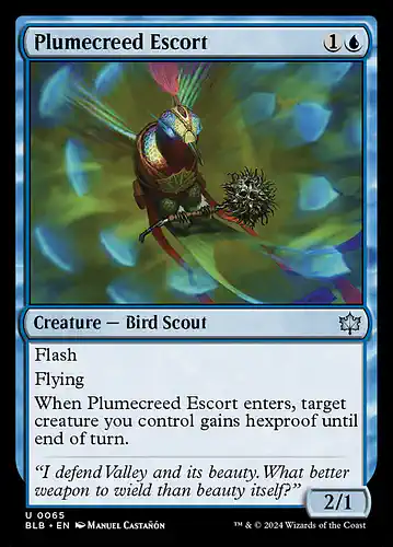 Plumecreed Escort - blb Spoiler