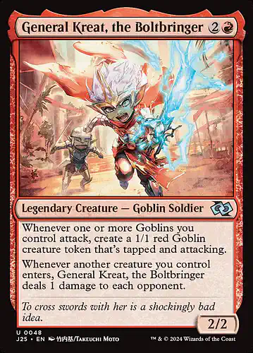 General Kreat, the Boltbringer - j25 Spoiler