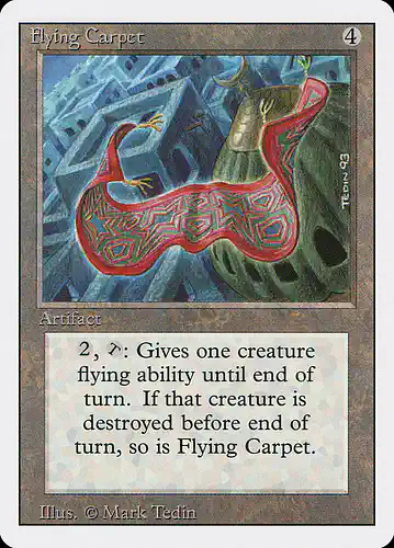 Flying Carpet - 3ed Spoiler
