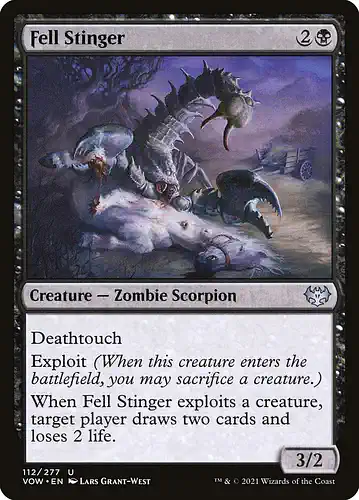 Fell Stinger - vow Spoiler