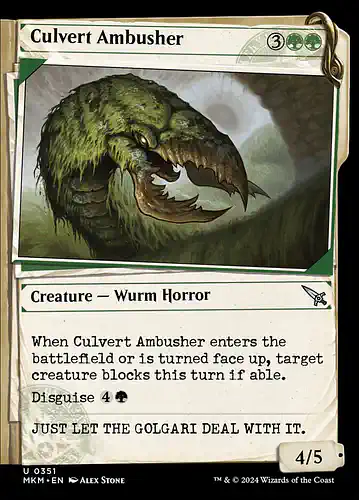 Culvert Ambusher - mkm Spoiler