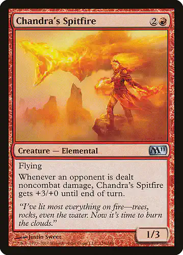 Chandra's Spitfire - m11 Spoiler