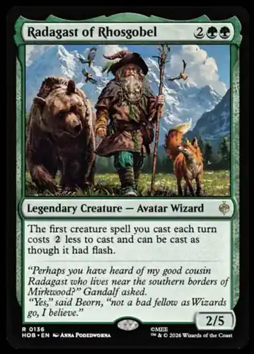 Radagast of Rhosgobel - hob Spoiler
