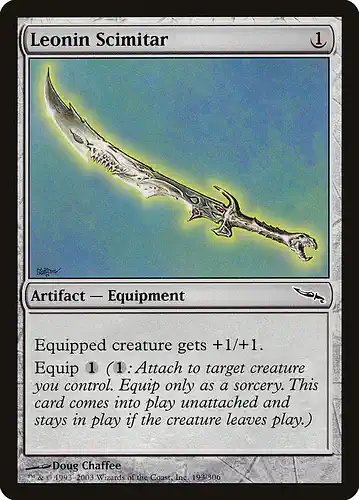 Leonin Scimitar - mrd Spoiler