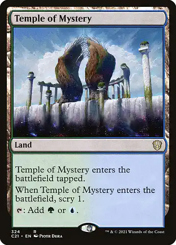 Temple of Mystery - c21 Spoiler
