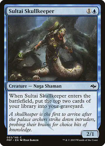 Sultai Skullkeeper - frf Spoiler