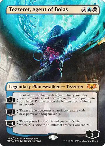Tezzeret, Agent of Bolas - med Spoiler