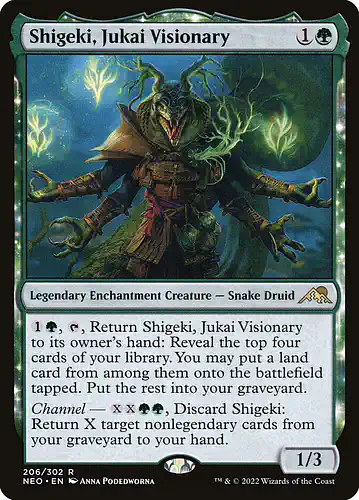 Shigeki, Jukai Visionary - neo Spoiler
