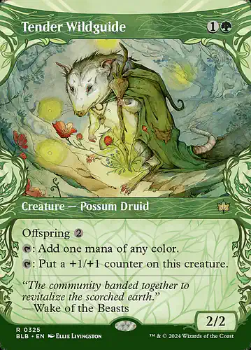 Tender Wildguide - blb Spoiler