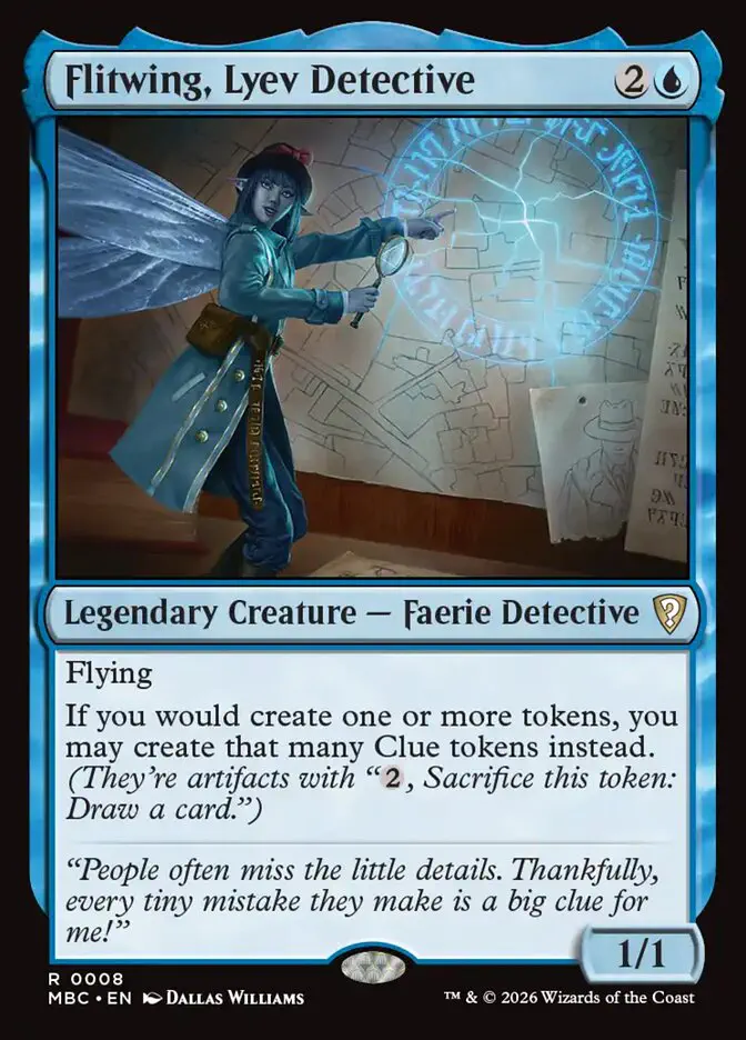 Flitwing, Lyev Detective