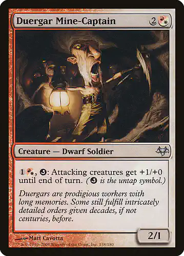 Duergar Mine-Captain - eve Spoiler