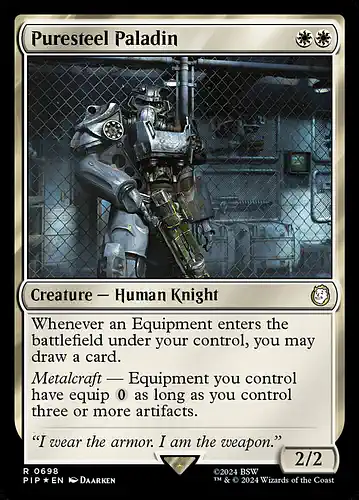 Puresteel Paladin - pip Spoiler