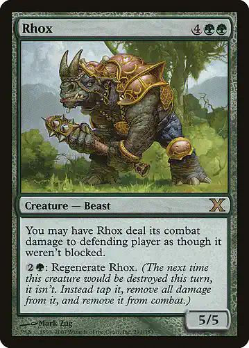 Rhox - 10e Spoiler