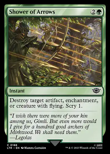 Shower of Arrows - ltr Spoiler