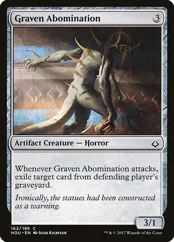 Graven Abomination - hou Spoiler
