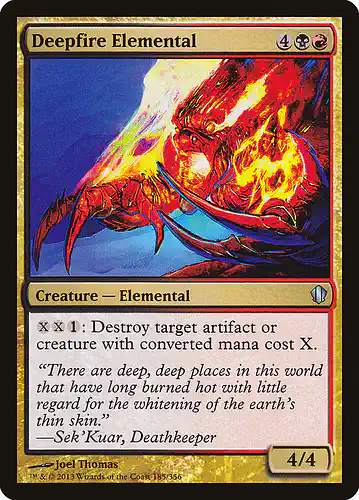 Deepfire Elemental - c13 Spoiler