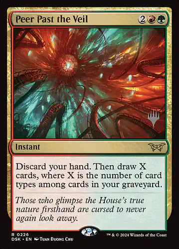 Peer Past the Veil - dsk Spoiler