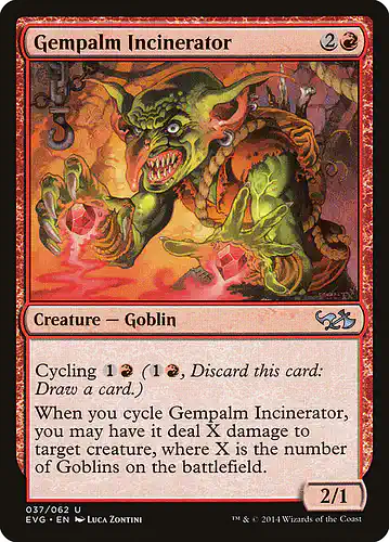 Gempalm Incinerator - evg Spoiler