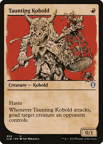 Taunting Kobold - clb Spoiler