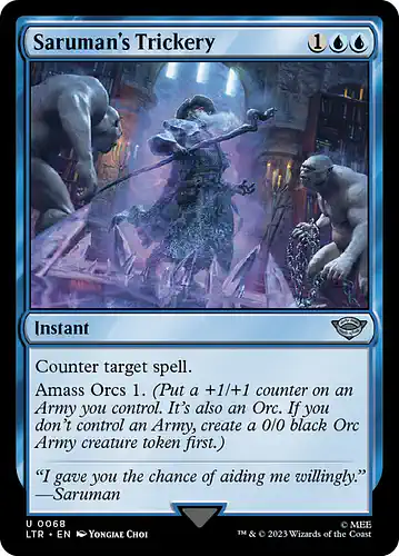 Saruman's Trickery - ltr Spoiler