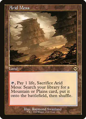 Arid Mesa - mh2 Spoiler