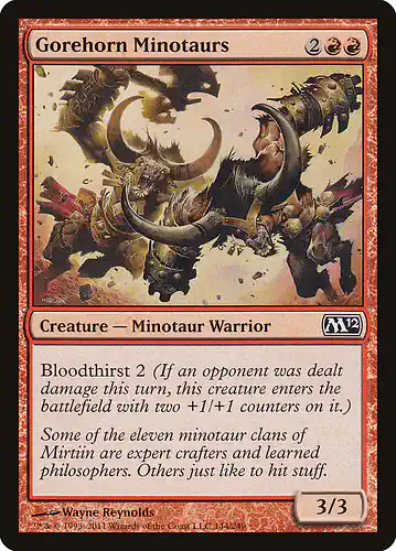 Gorehorn Minotaurs - m12 Spoiler
