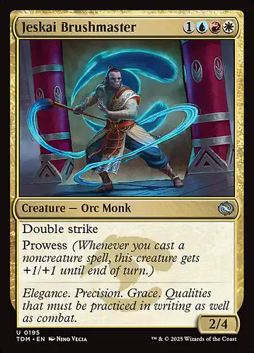 Jeskai Brushmaster - tdm Spoiler