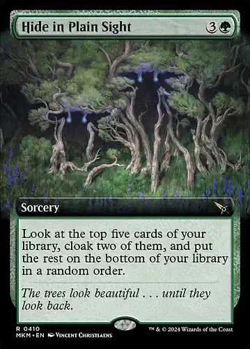 Hide in Plain Sight - mkm Spoiler