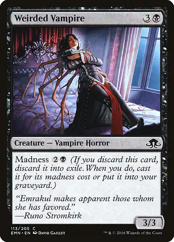 Weirded Vampire - emn Spoiler