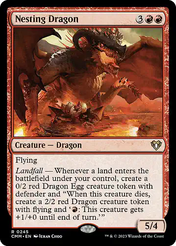 Nesting Dragon - cmm Spoiler